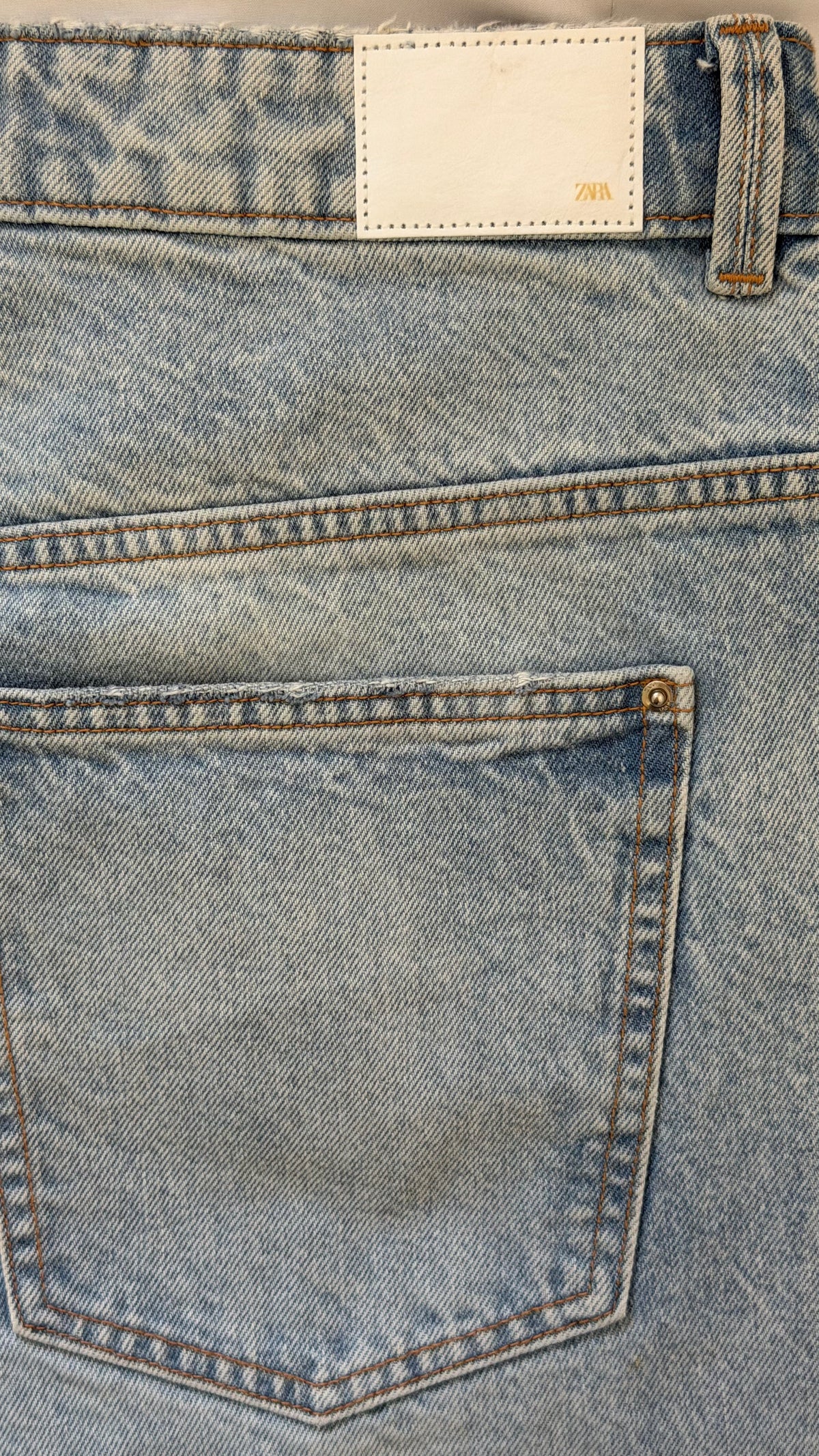 New Zara High Rise Regular Fit Jeans