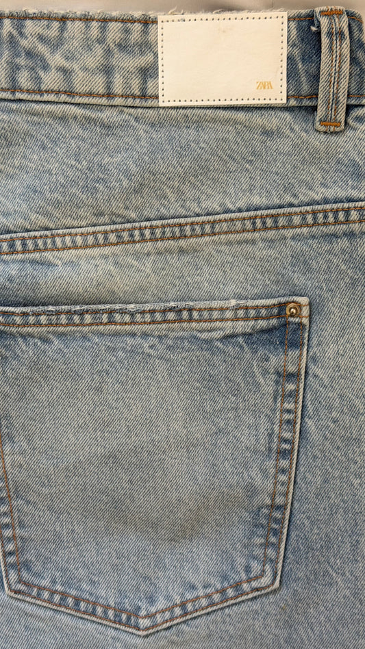 New Zara High Rise Regular Fit Jeans