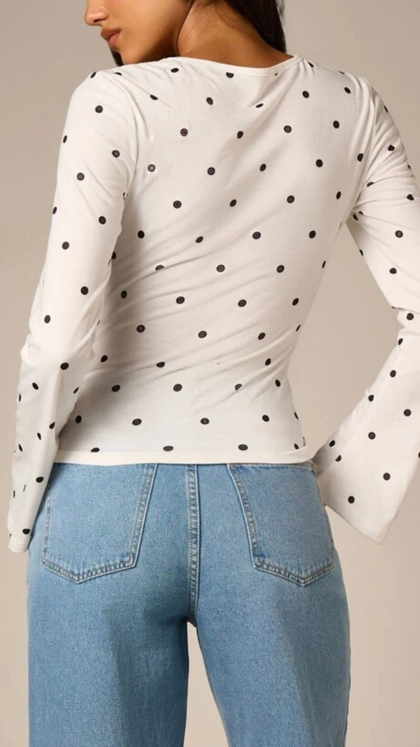 New Polka Dot Top