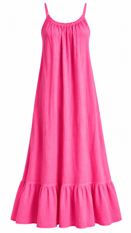 Ruffle Hem Dress