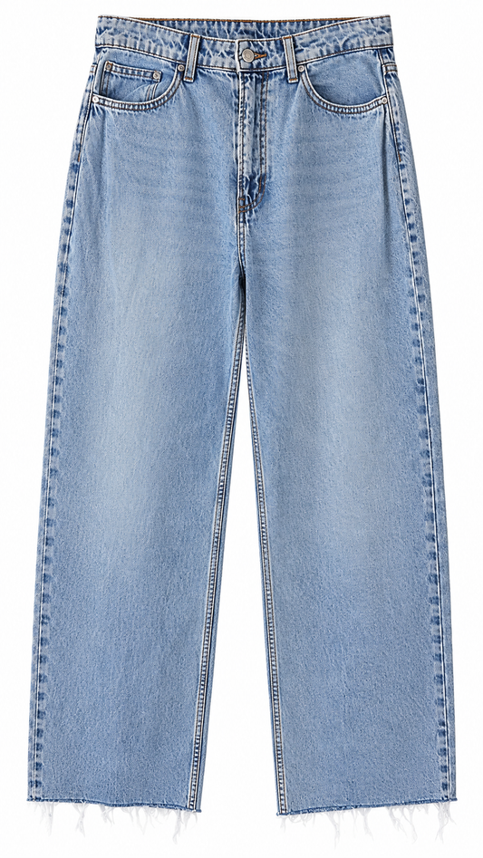 Pre-Loved H&M Curvy Fit Wide Ultra High Jeans