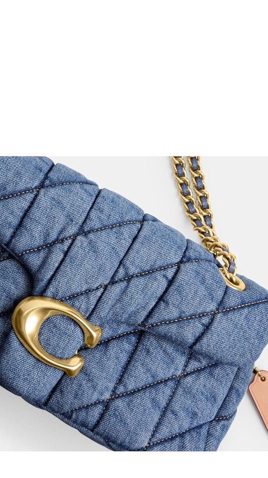 Pre-Loved Coach Tabby Shoulder Bag 26 With Quilting