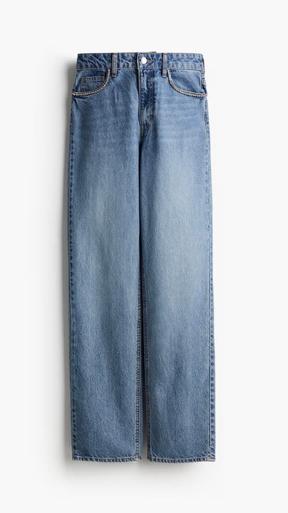 New Rhinestone-Embellished Jeans