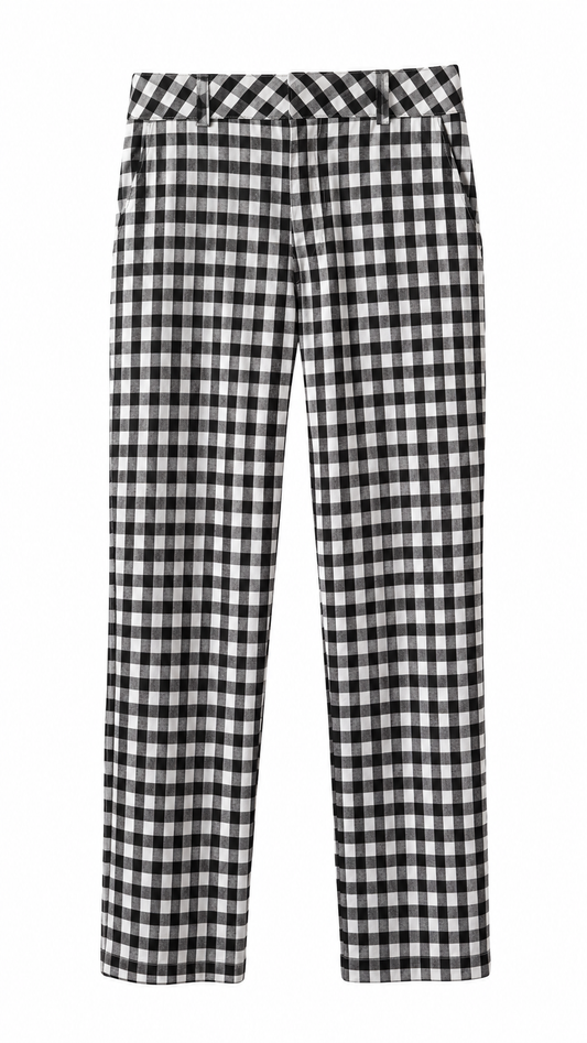 New Gingham Pants