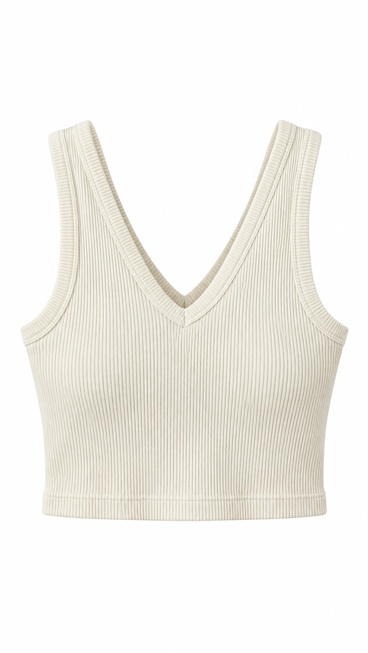 New Ribbed Top