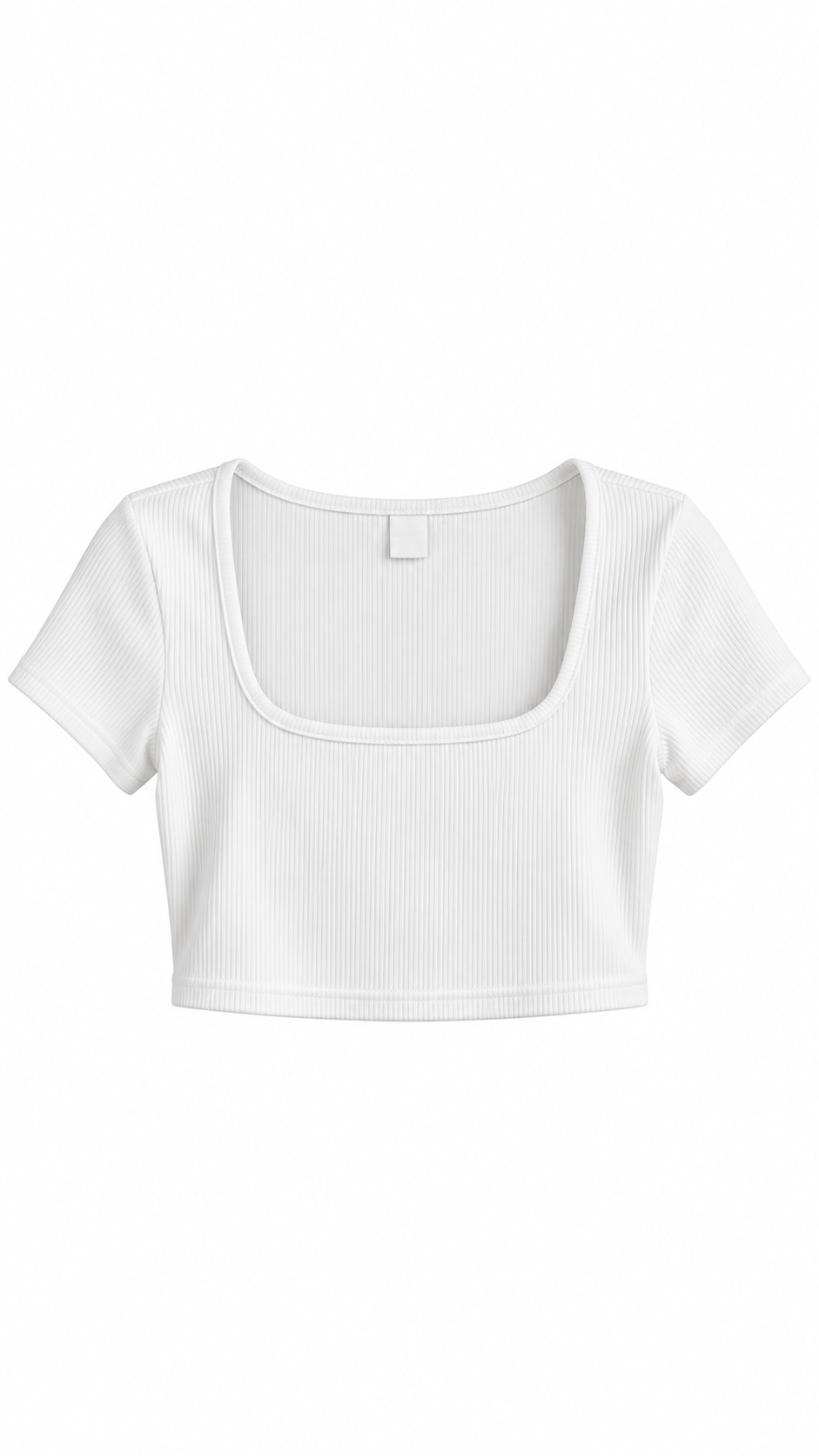 New H&M Ribbed Crop Top