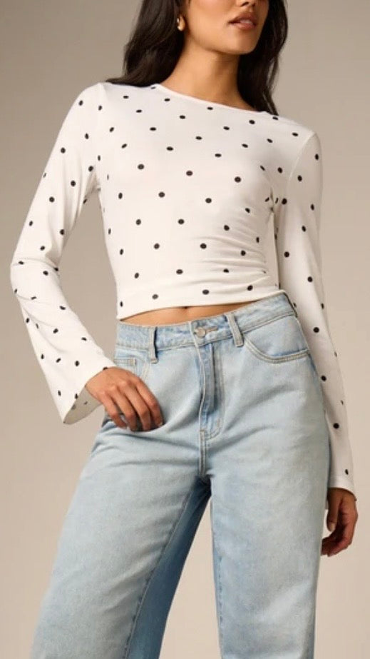 New Polka Dot Top