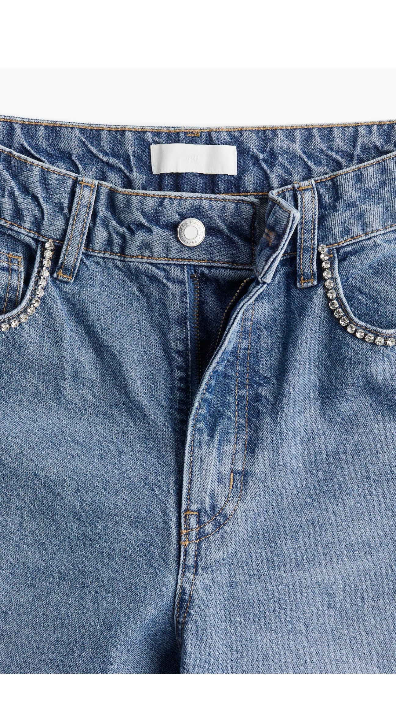 New Rhinestone-Embellished Jeans