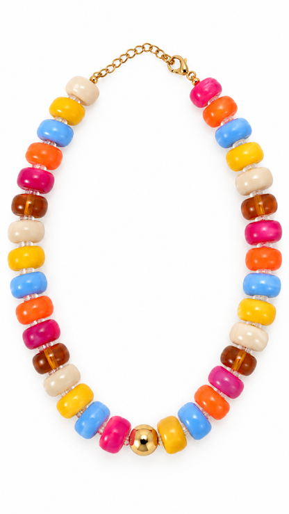 Multicolor Beaded Necklace