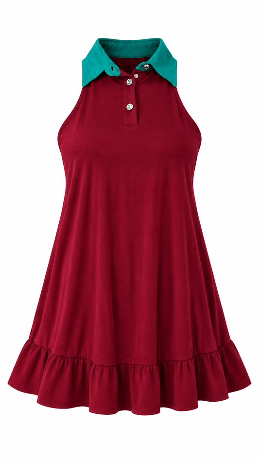 New Valija Burgundy Dress