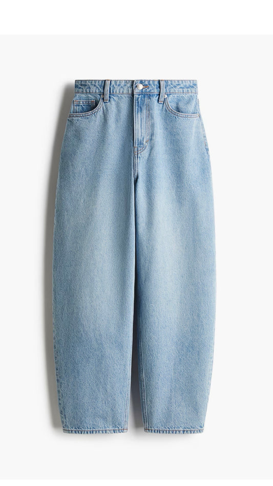 Pre-Loved Barrel Jeans