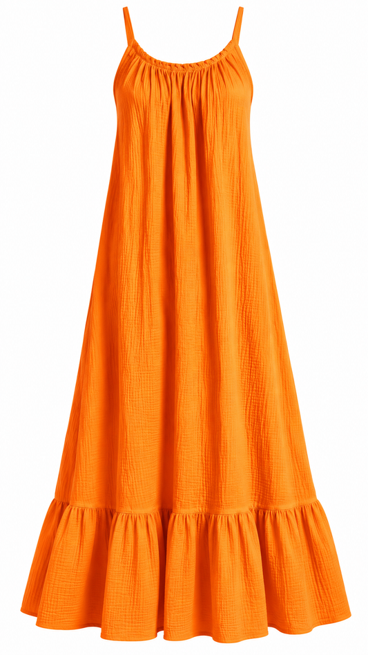 Ruffle Hem Dress