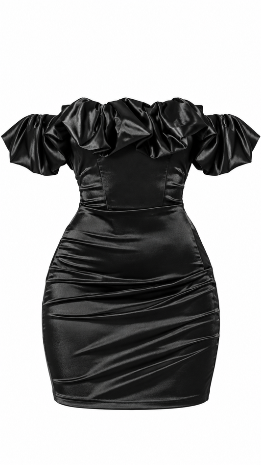 New Satin Dress