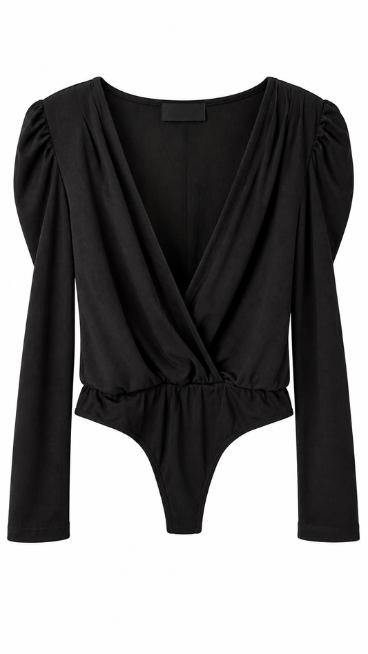 Pre-Loved Black Bodysuit