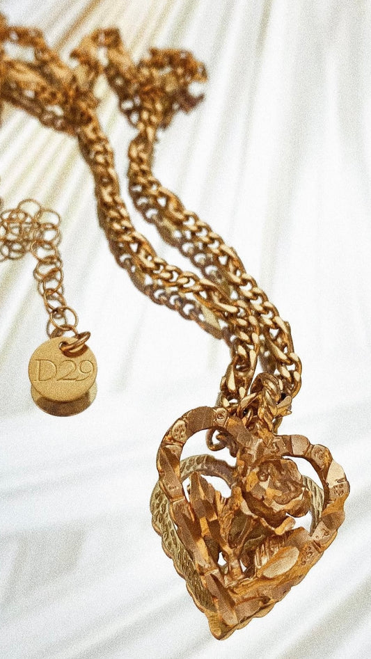 Pre-loved D29 Heart Necklace