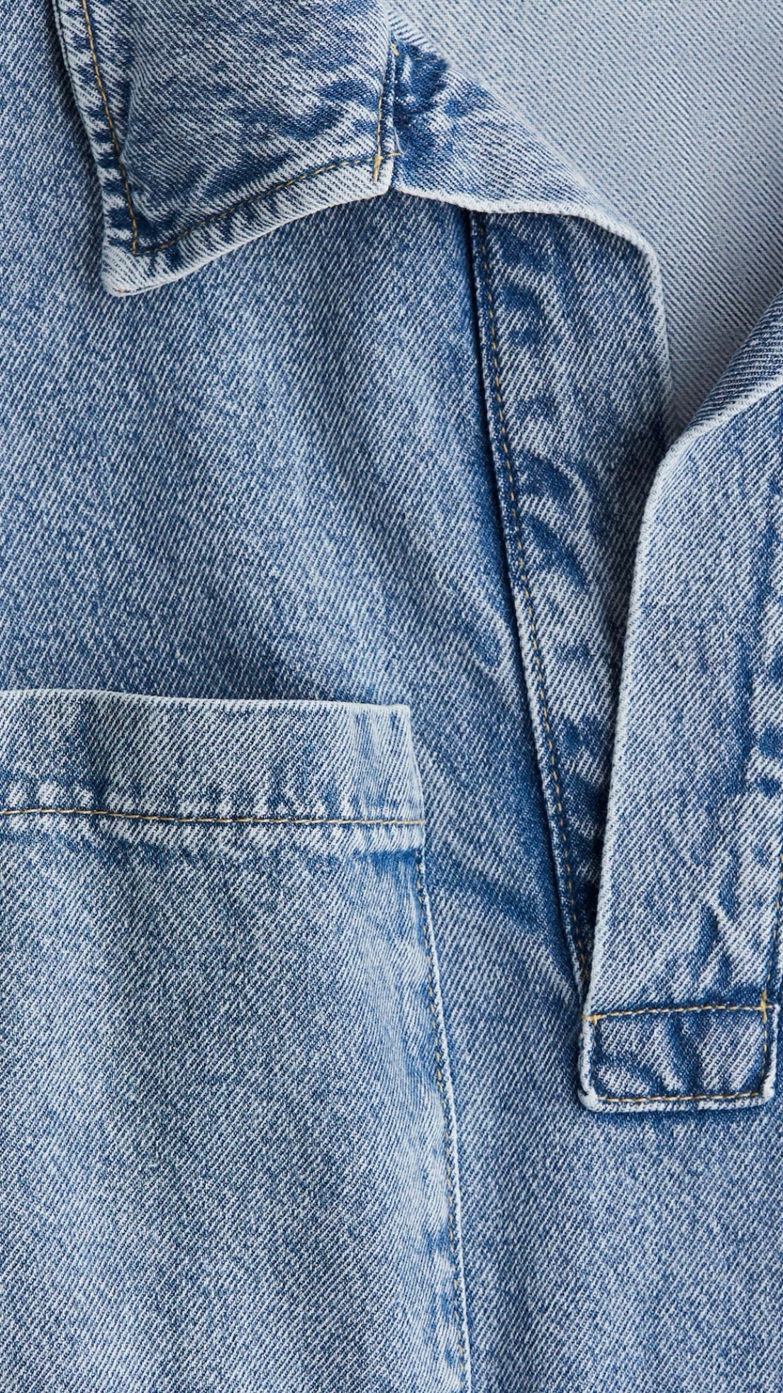 Pre-Loved Denim Top