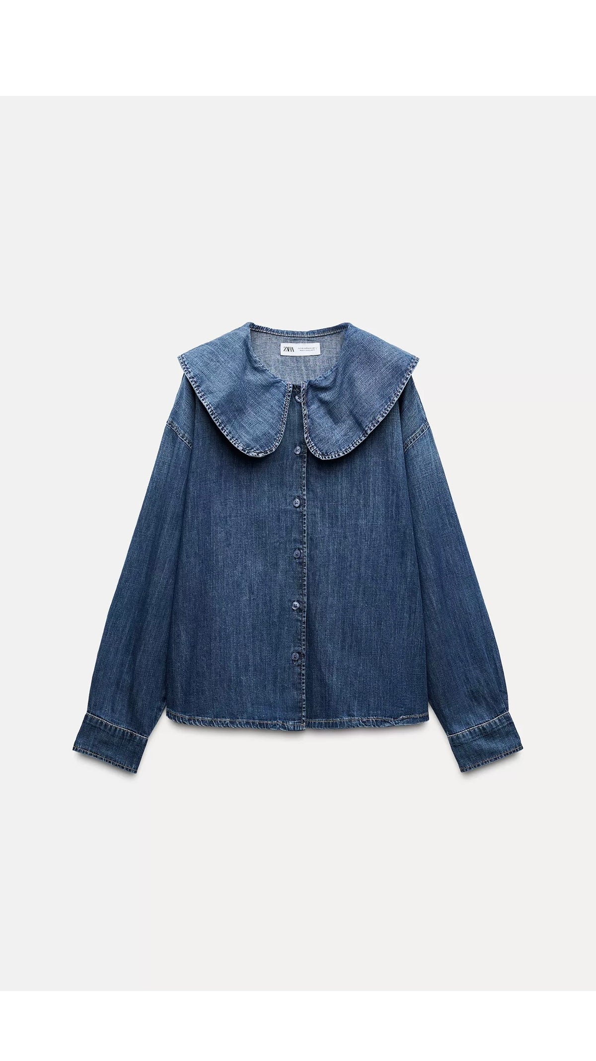 Pre-Loved Zara Denim Blouse