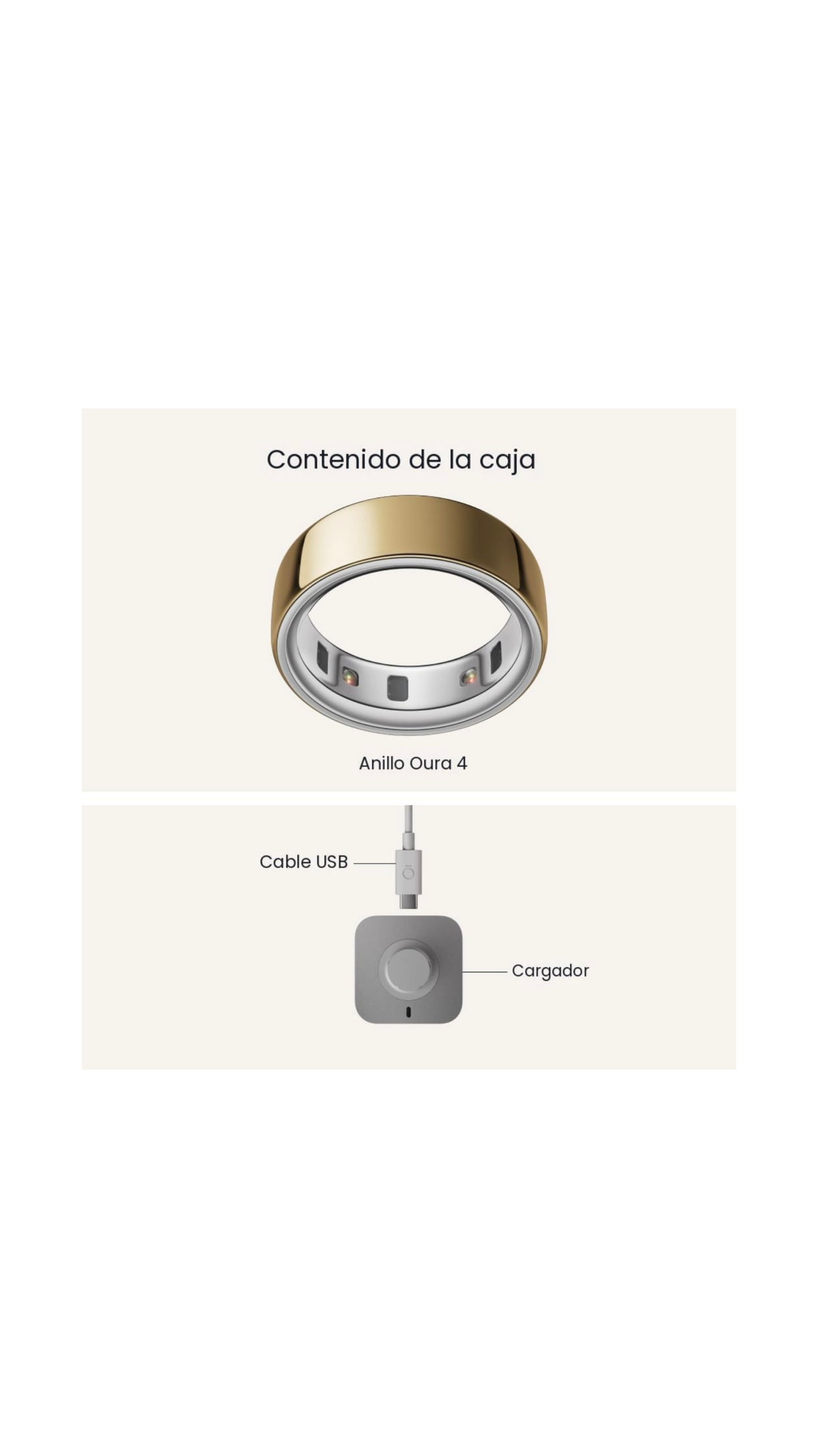 Pre-Loved Oura Ring 4, Size 8