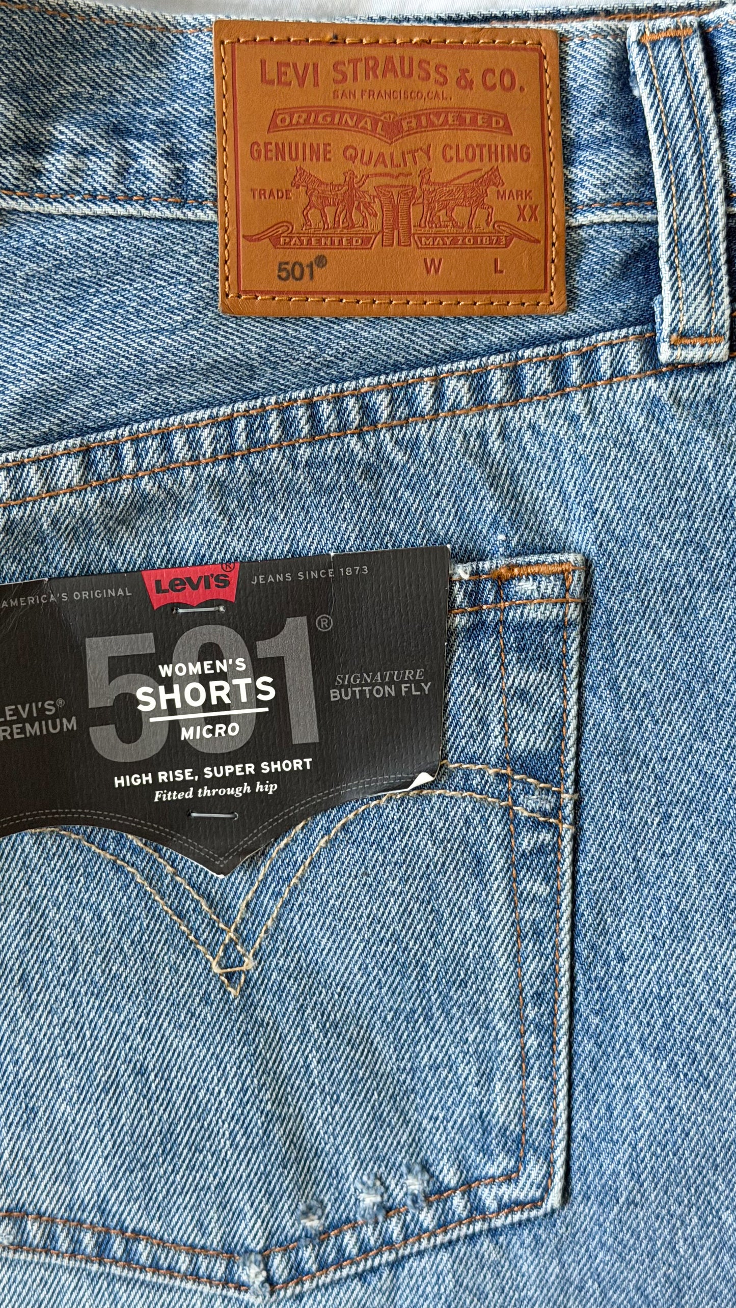 New Denim Short