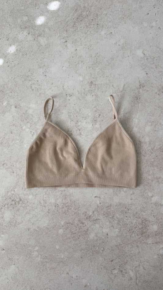 New Ribbed Bra