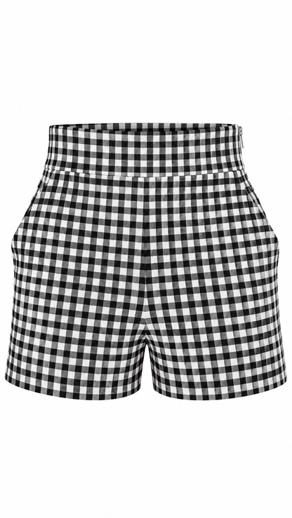 Pre-Loved Zara Gingham Shorts