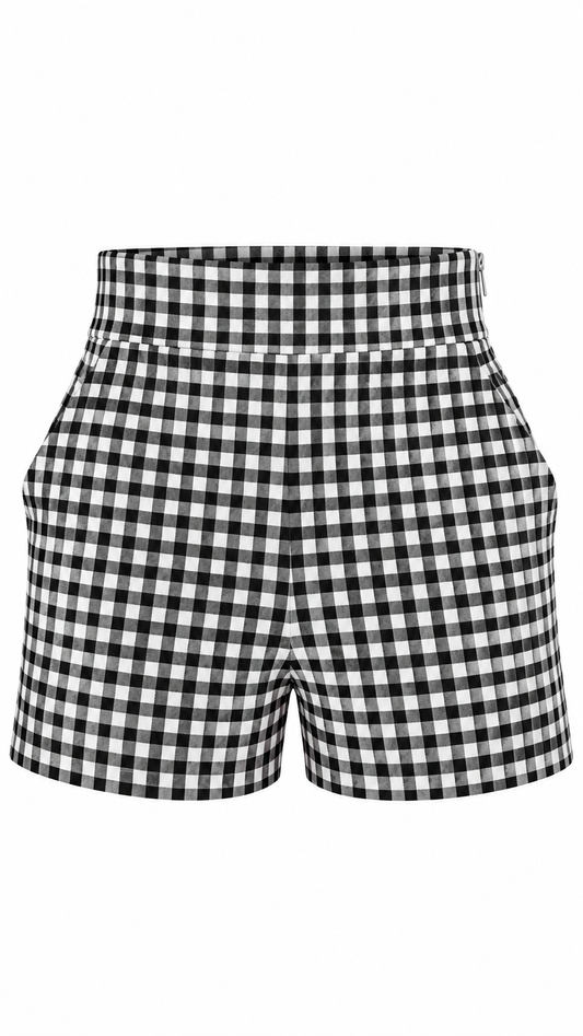 Pre-Loved Zara Gingham Shorts