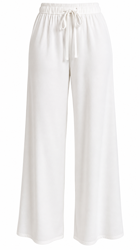 Wide Leg Drawstring Pants