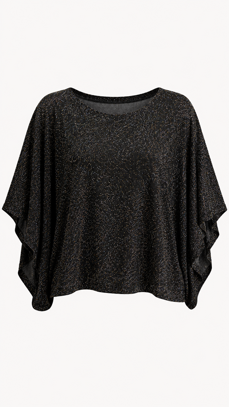 Shimmer Flowy Sleeve Top