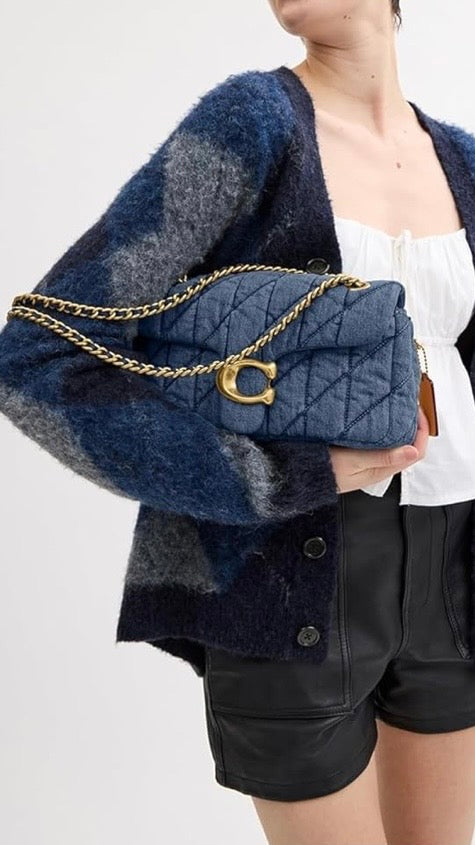 Pre-Loved Coach Tabby Shoulder Bag 26 With Quilting