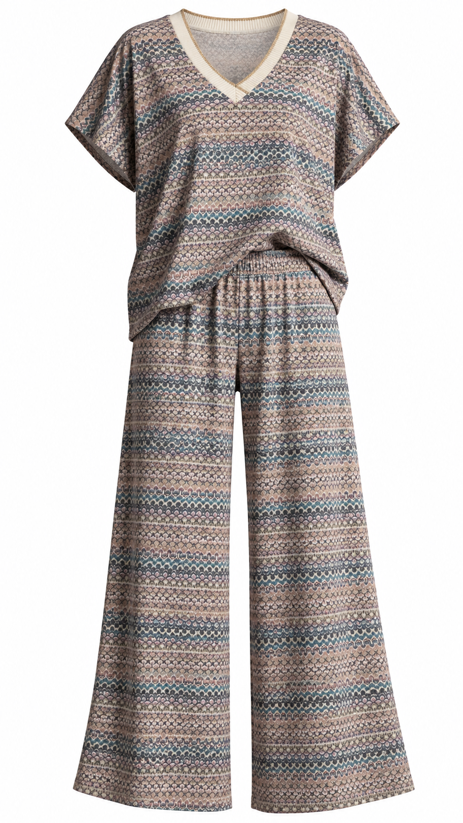 Missoni Boho Print Two-Piece Pants Set