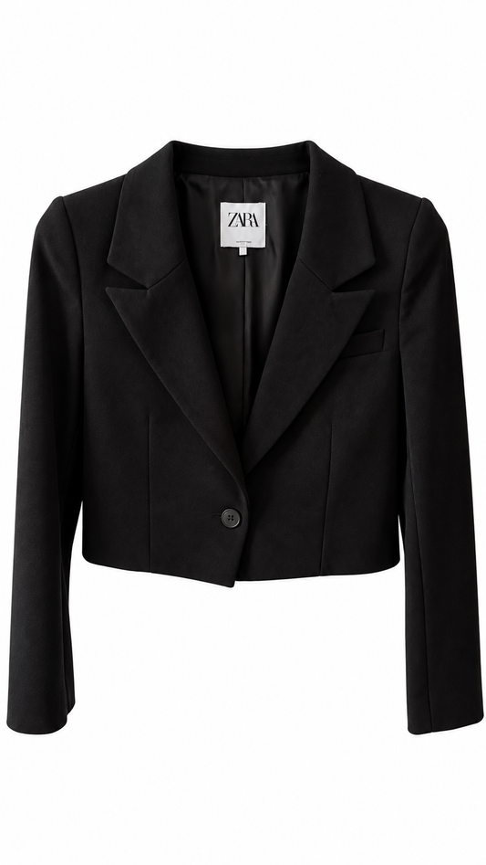 New Zara Crop Blazer