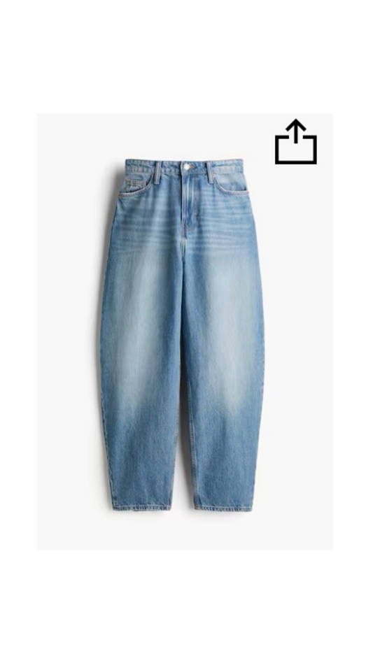 Pre-Loved Barrel Jeans