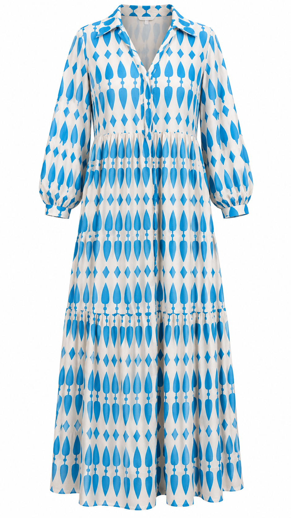 Geo Print Maxi Dress