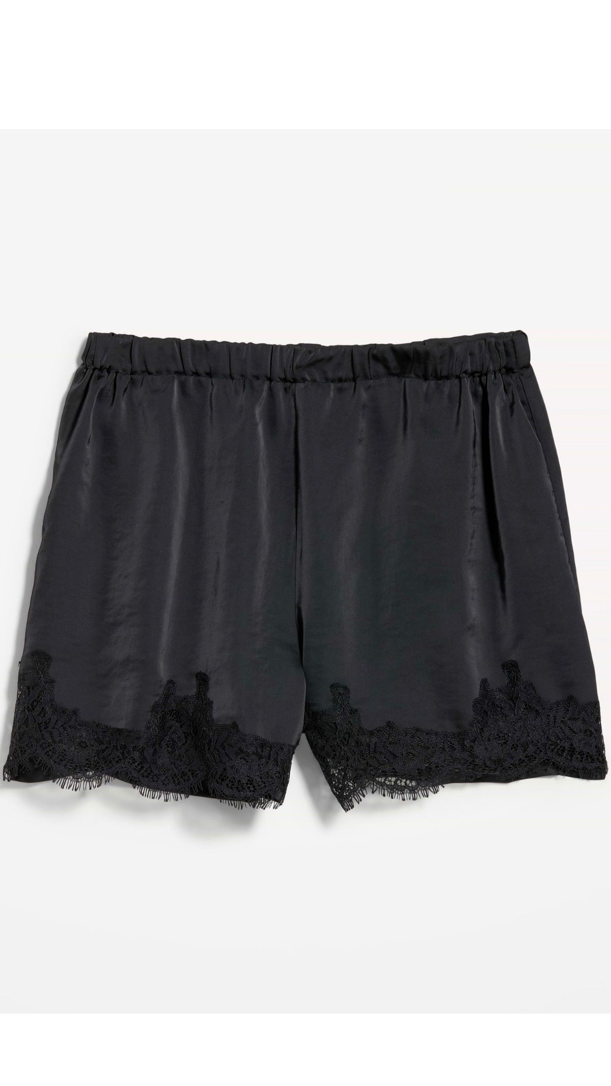 Pre-Loved Satin Lace Shorts